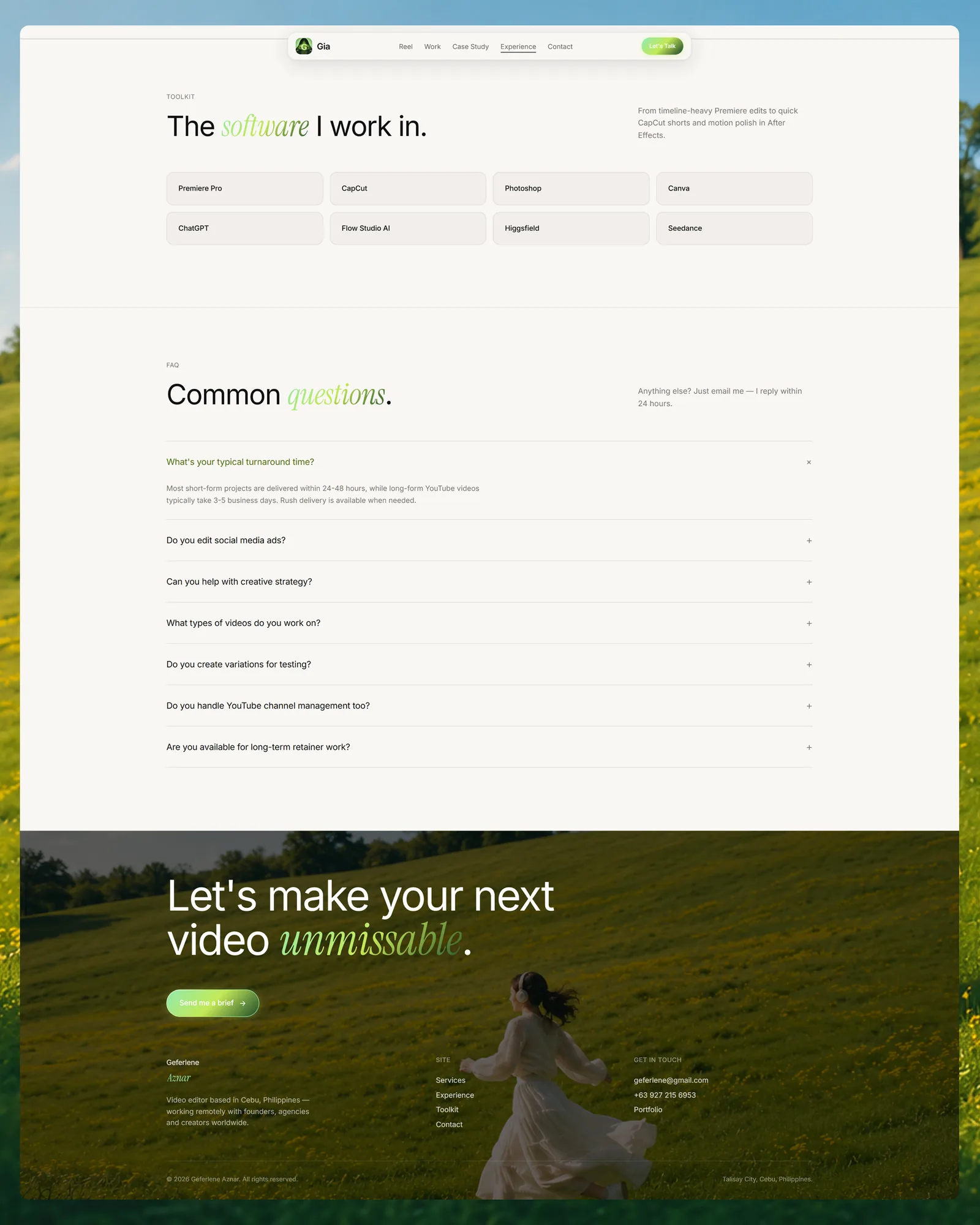 Gia Website page view 4
